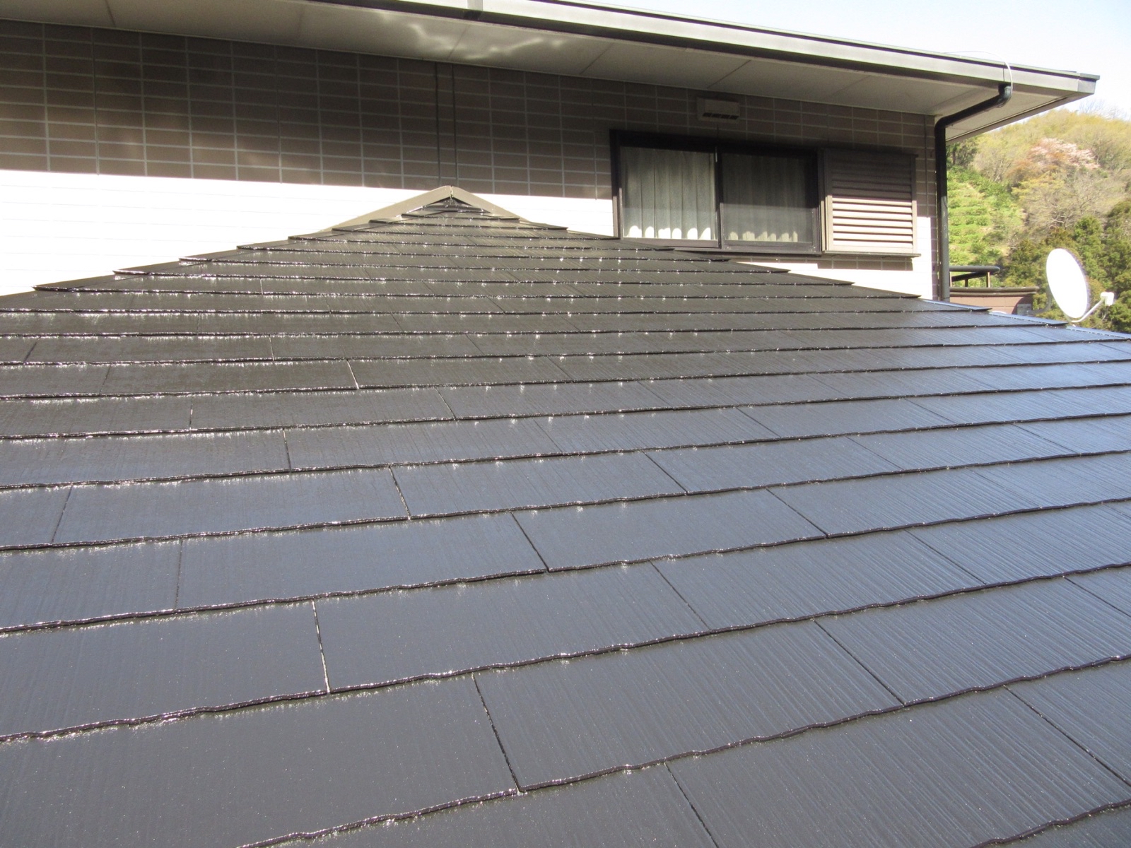 【和歌山市】　B様邸<br>『ブラックの屋根が重厚感溢れる素敵な仕上がりに…✧₊°』12
